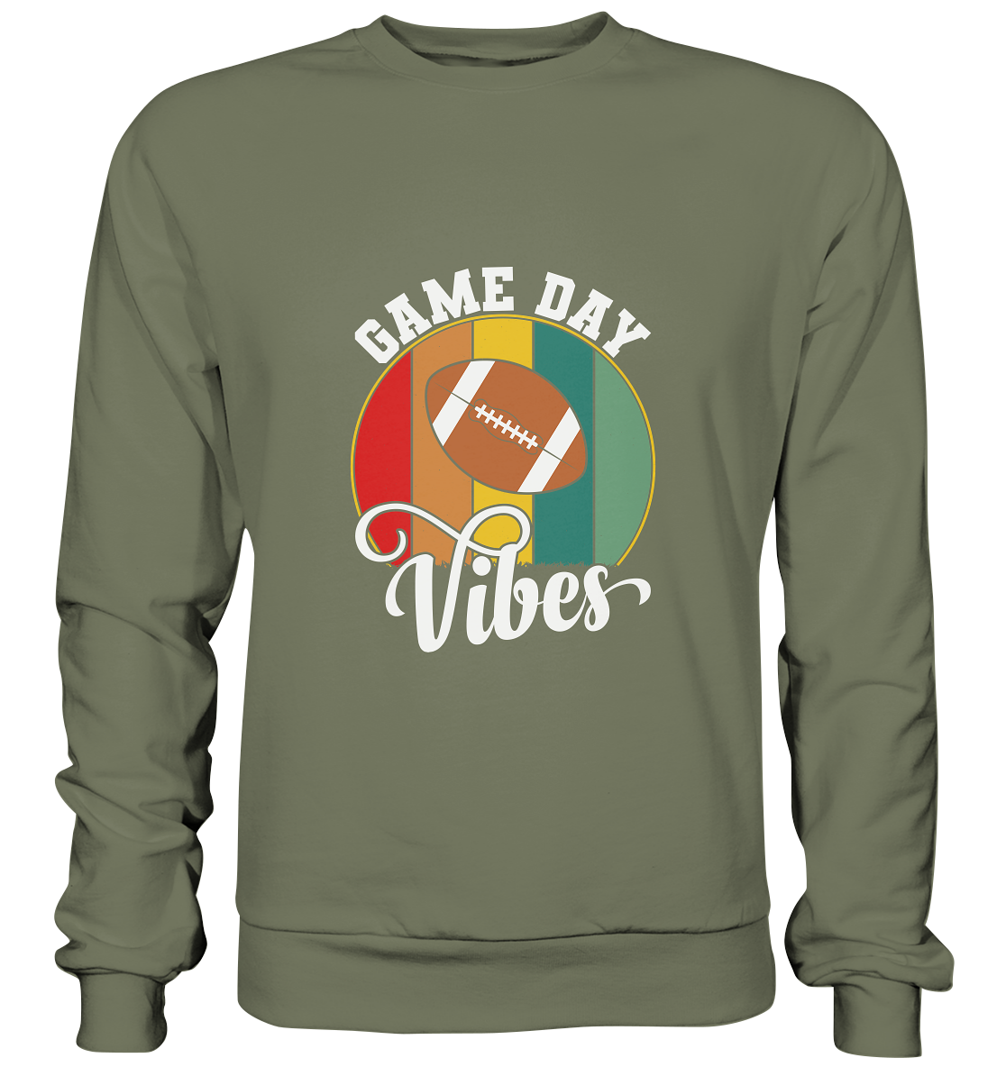 Game Day Vibes White - Premium Sweatshirt