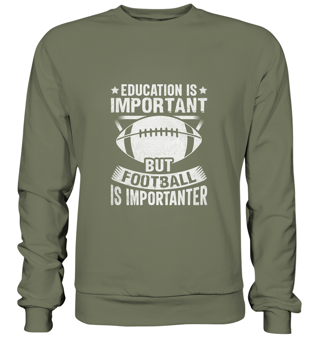 Football is more important - Premium Sweatshirt