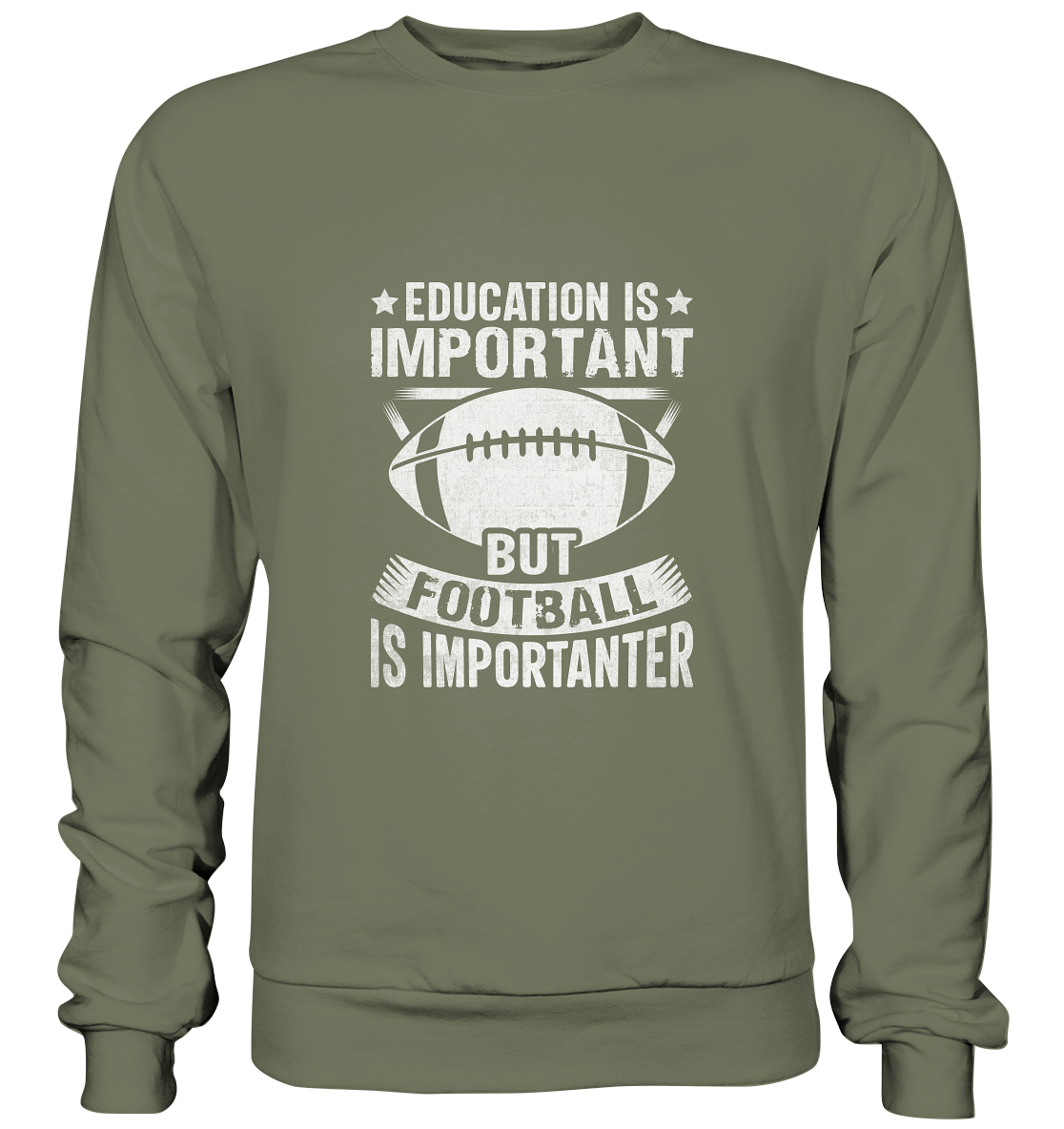 Football is more important - Premium Sweatshirt