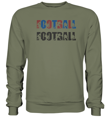 Football Silhouette - Premium Sweatshirt