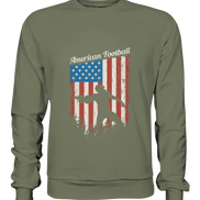American Football Banner - Premium Sweatshirt