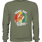 Game Day Vibes White - Premium Sweatshirt