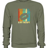 Football is my Therapy - Premium Sweatshirt