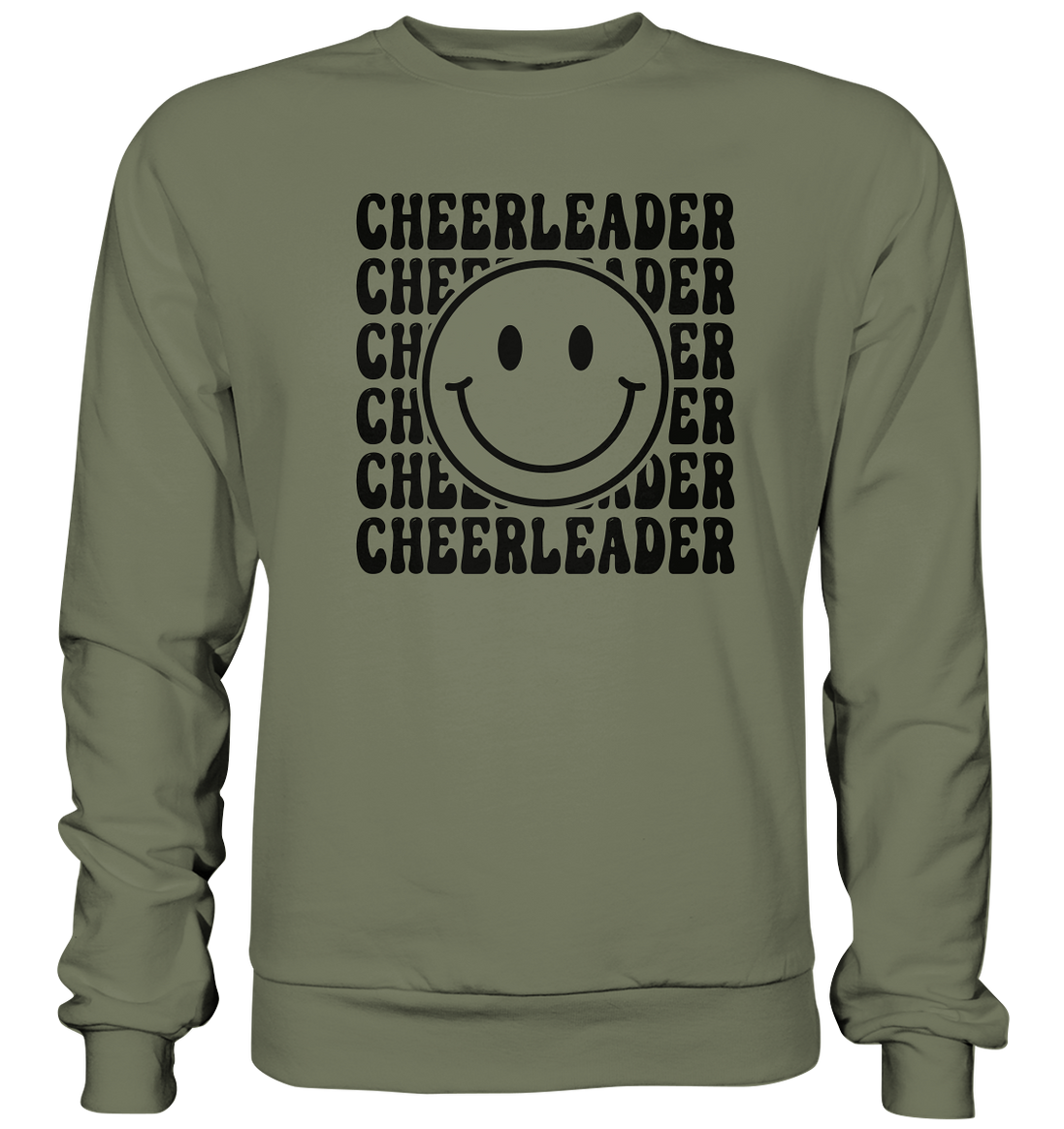 Cheerleader Smiley - Premium Sweatshirt