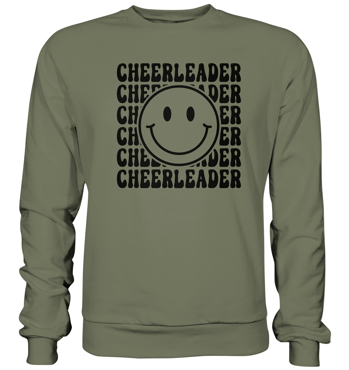 Cheerleader Smiley - Premium Sweatshirt