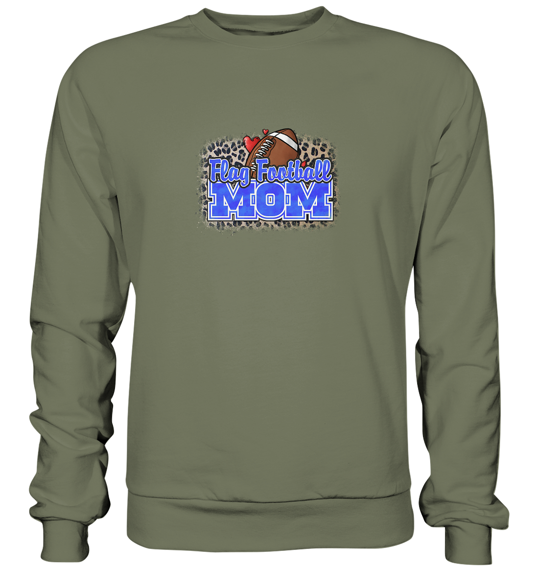 Flag Football Mom - Premium Sweatshirt