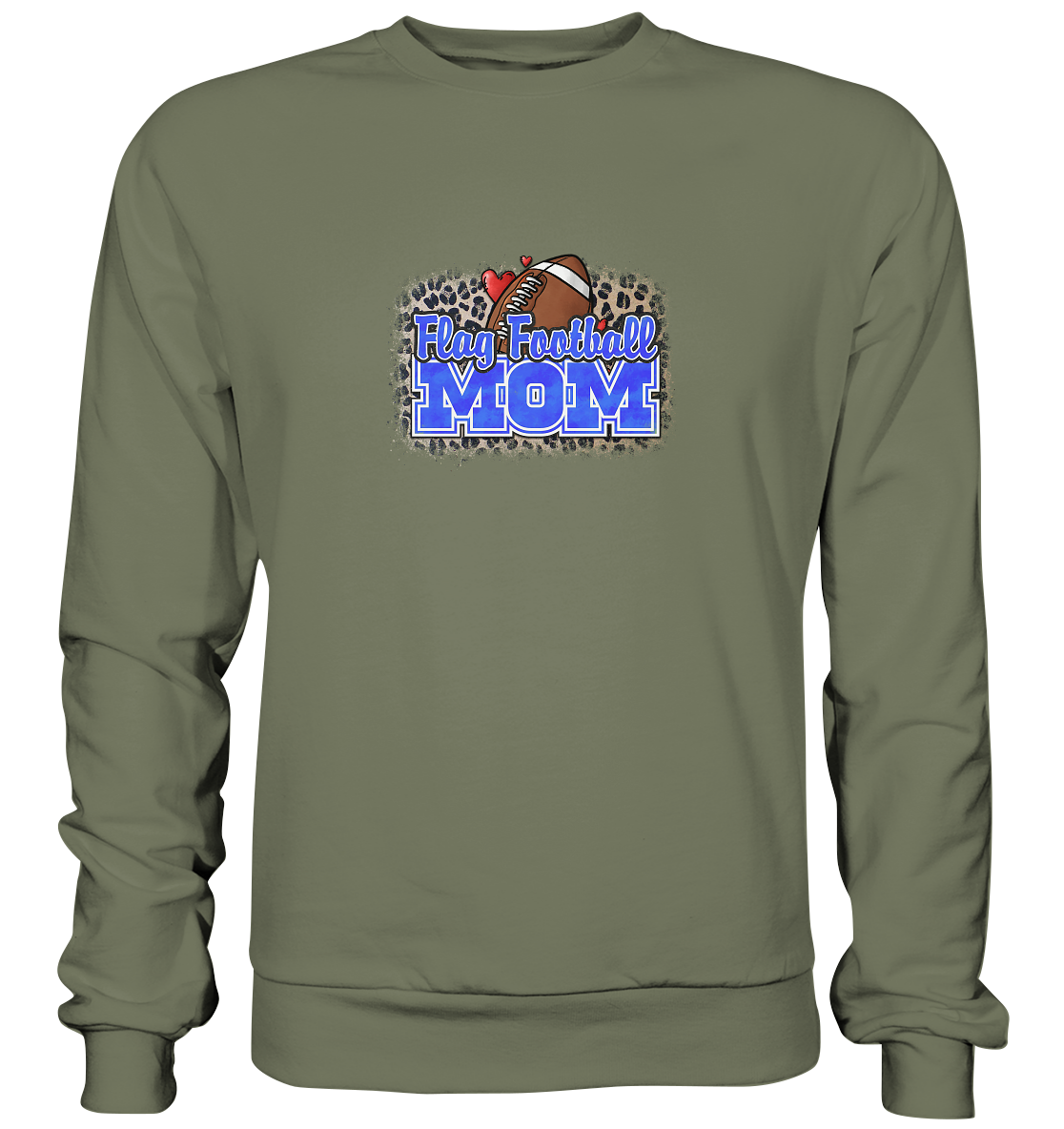 Flag Football Mom - Premium Sweatshirt