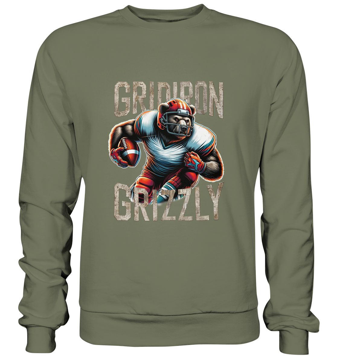 Gridiron Grizzly - Premium Sweatshirt