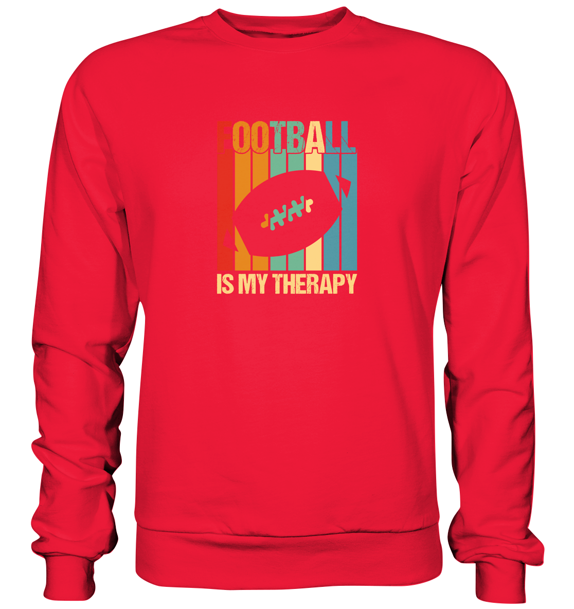 Football is my Therapy - Premium Sweatshirt