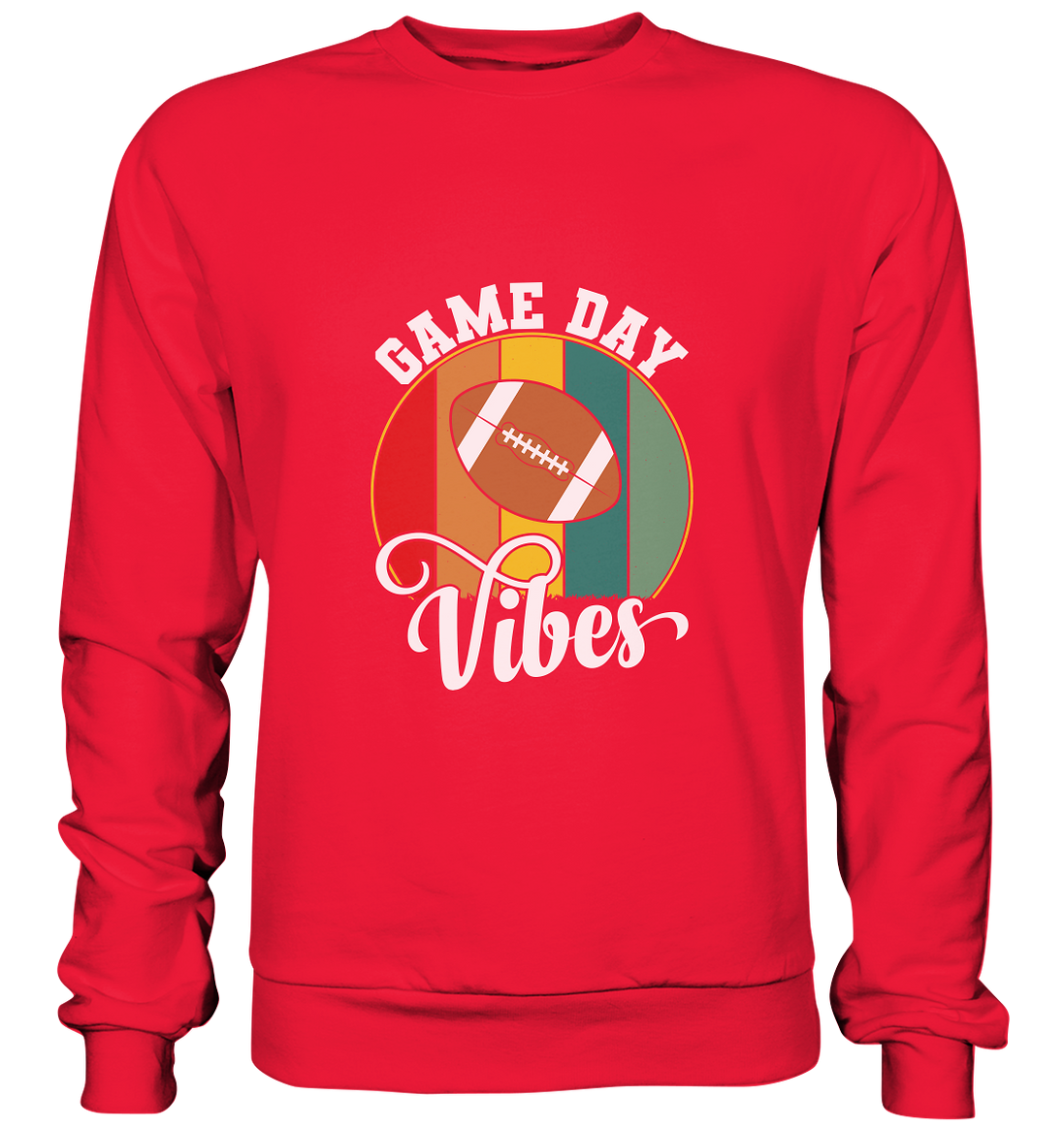 Game Day Vibes White - Premium Sweatshirt