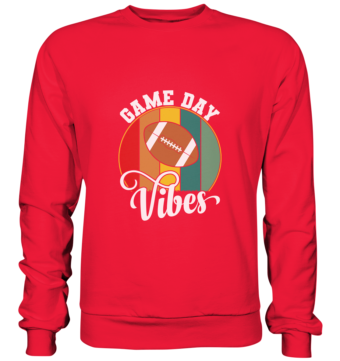 Game Day Vibes White - Premium Sweatshirt