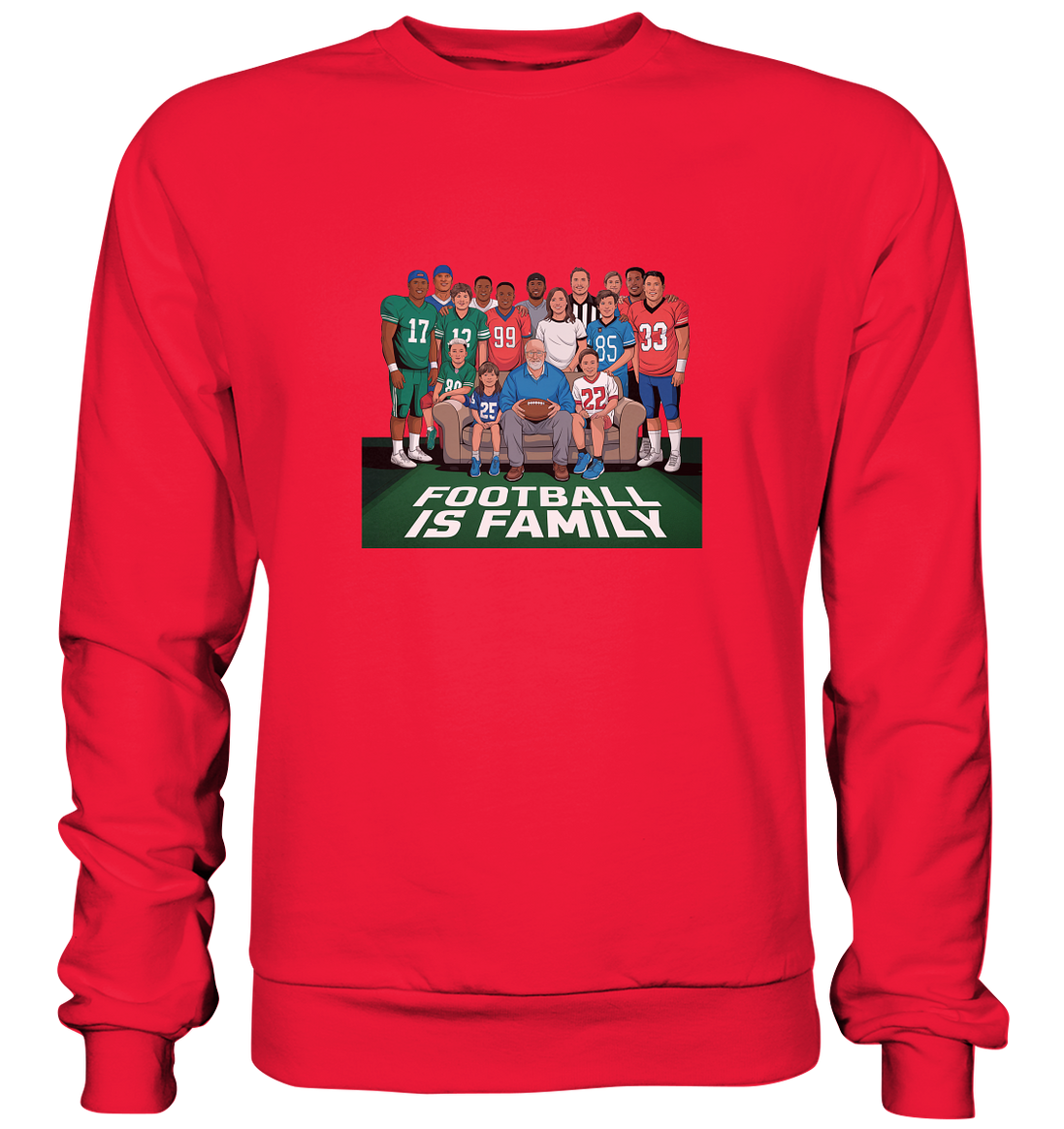 Football is Family - Premium Sweatshirt