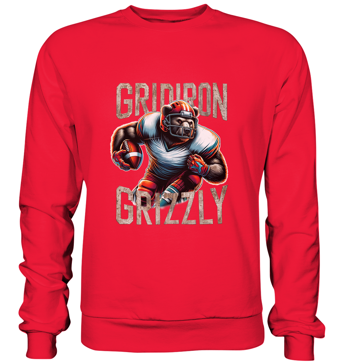Gridiron Grizzly - Premium Sweatshirt