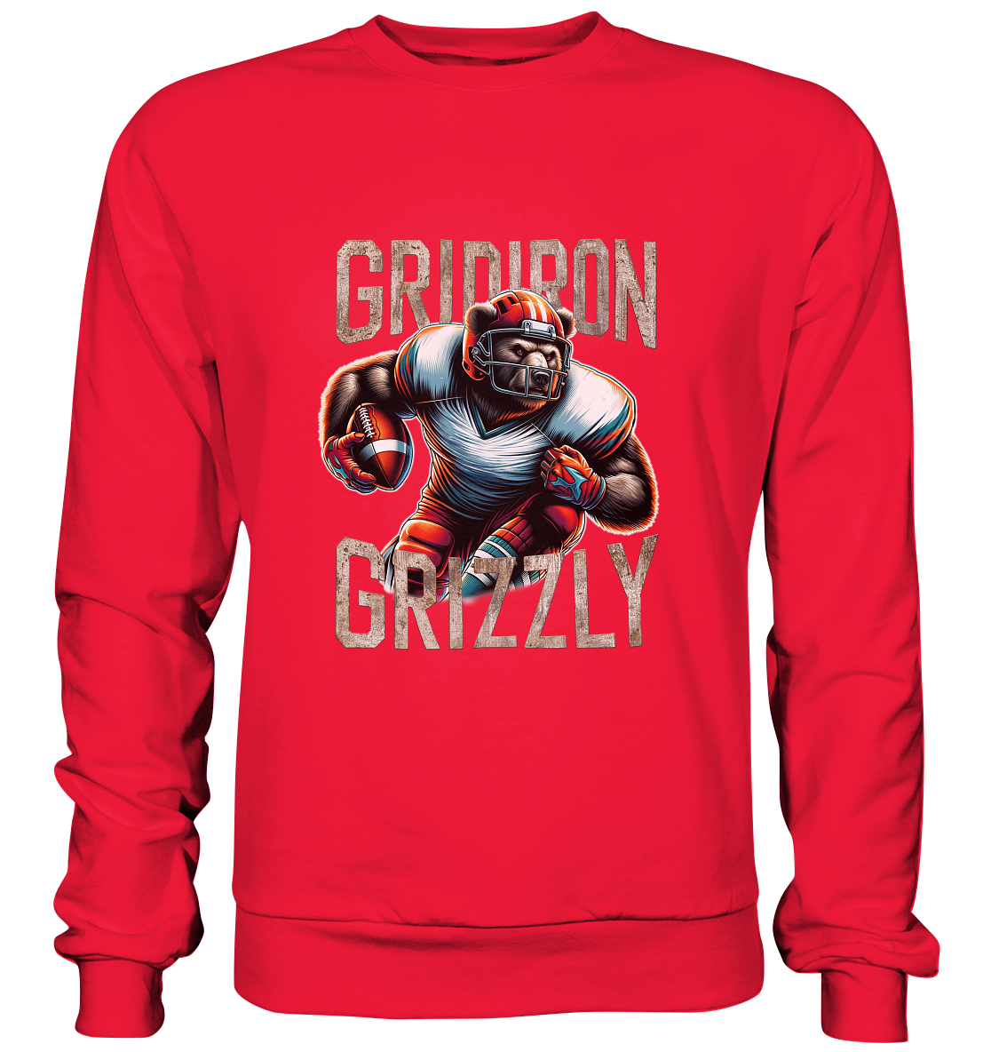 Gridiron Grizzly - Premium Sweatshirt