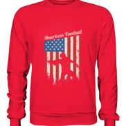 American Football Banner - Premium Sweatshirt