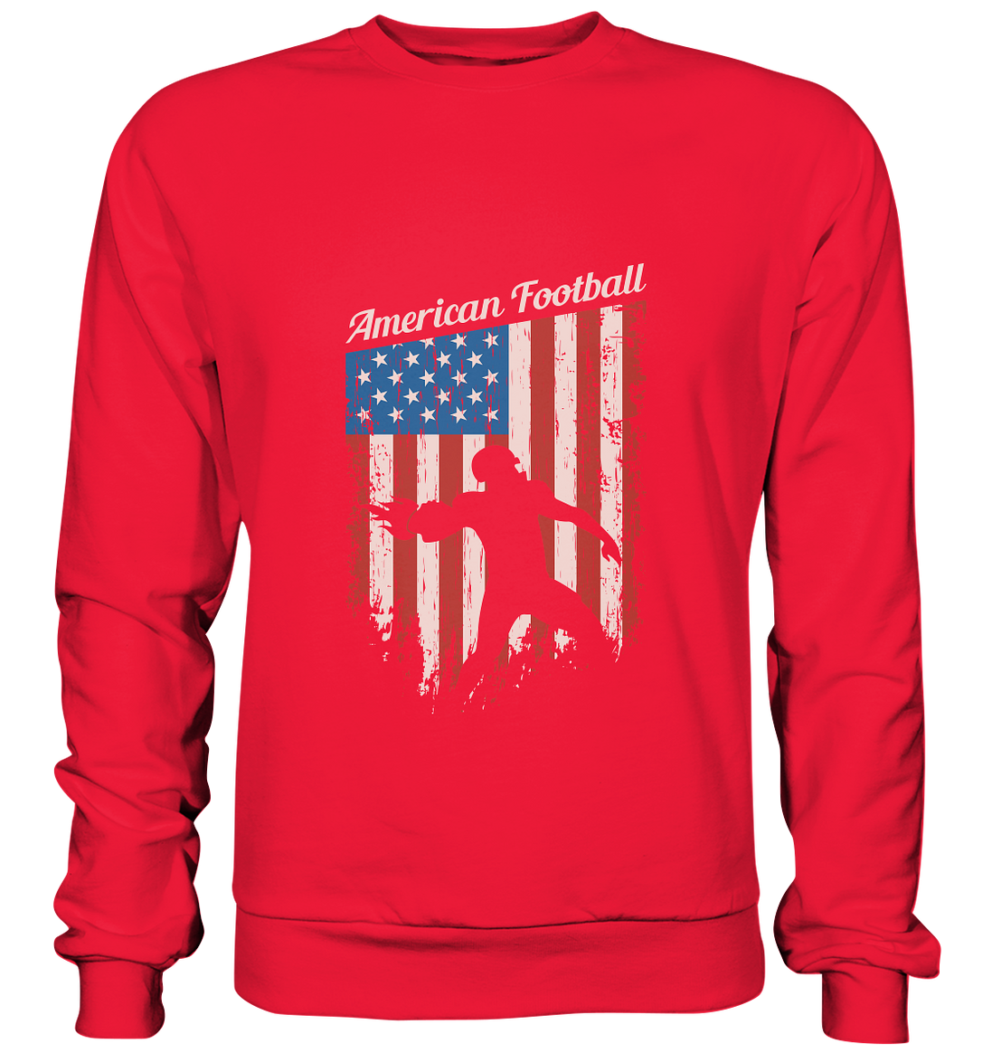 American Football Banner - Premium Sweatshirt