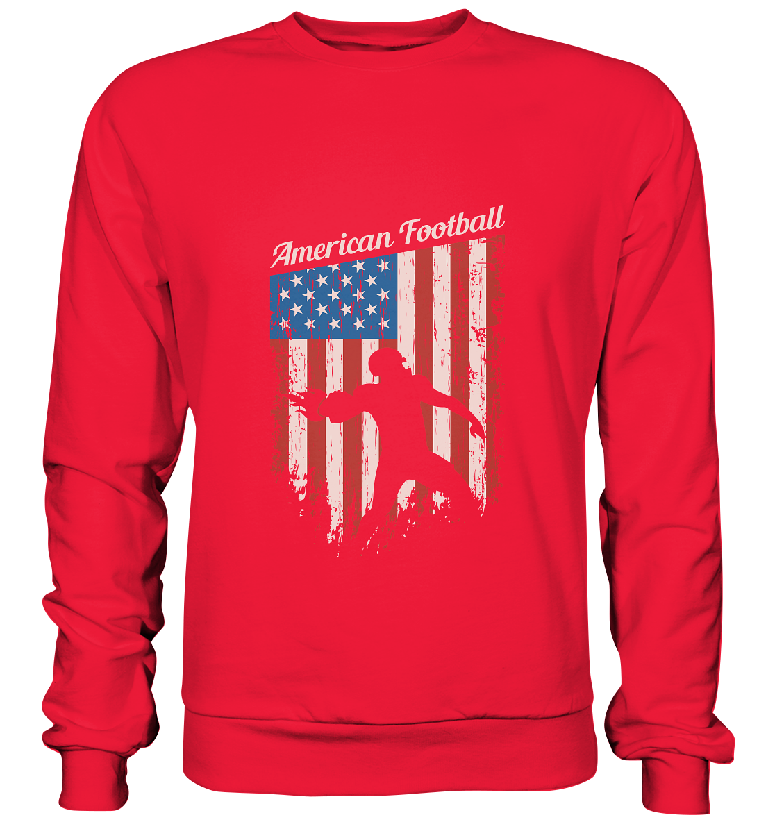 American Football Banner - Premium Sweatshirt