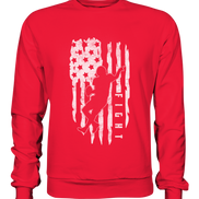 USA Flag Fight - Premium Sweatshirt