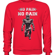 No Pain No Gain Metal  - Premium Sweatshirt