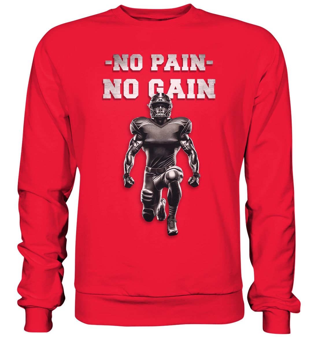 No Pain No Gain Metal  - Premium Sweatshirt