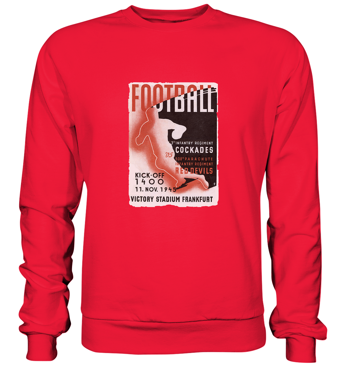 Red Devils Frankfurt 1945 - Premium Sweatshirt