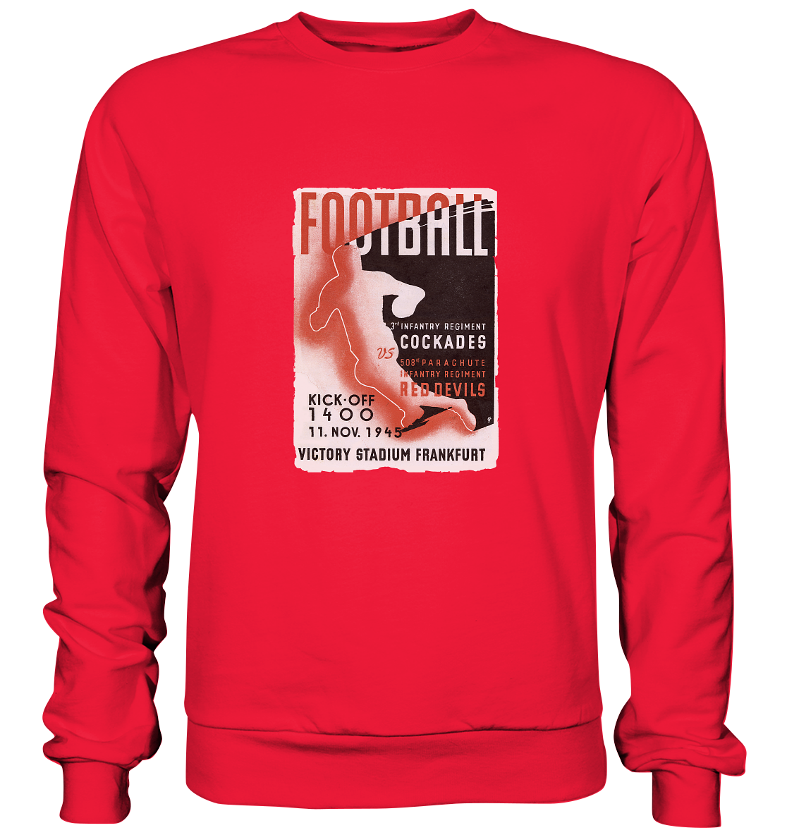 Red Devils Frankfurt 1945 - Premium Sweatshirt