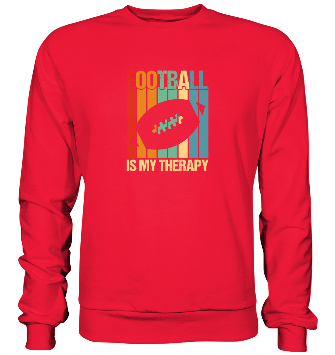 Football is my Therapy - Premium Sweatshirt