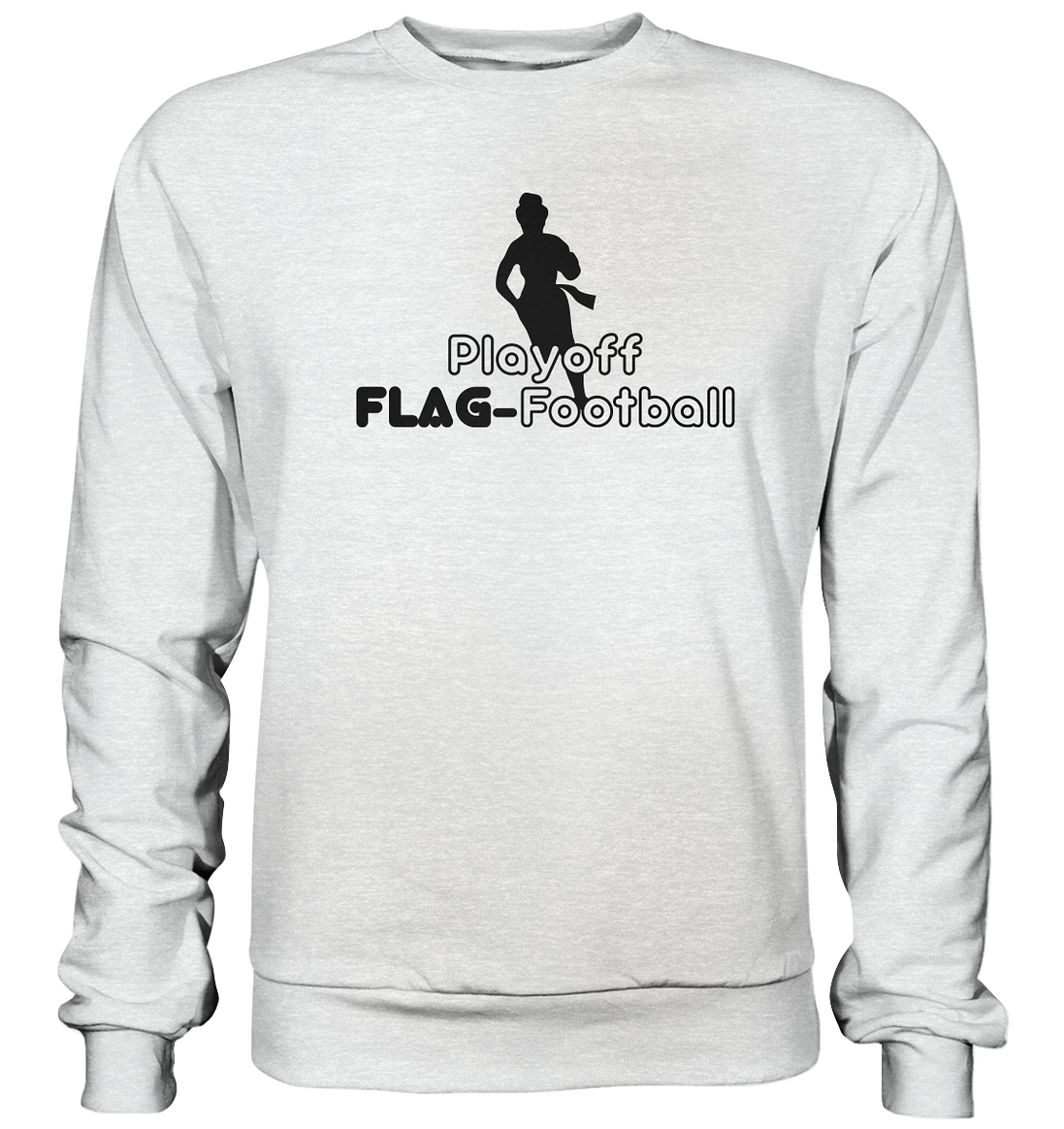 Playoff Flag Football  Women black  - Premium Sweatshirt