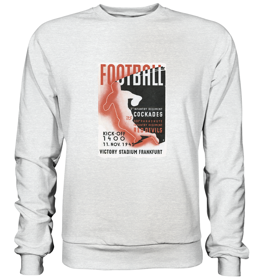Red Devils Frankfurt 1945 - Premium Sweatshirt