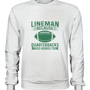 Lineman Heroes Green - Premium Sweatshirt