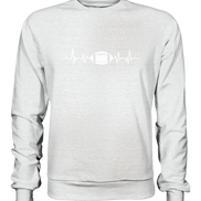Football Heartbeat - Premium Sweatshirt