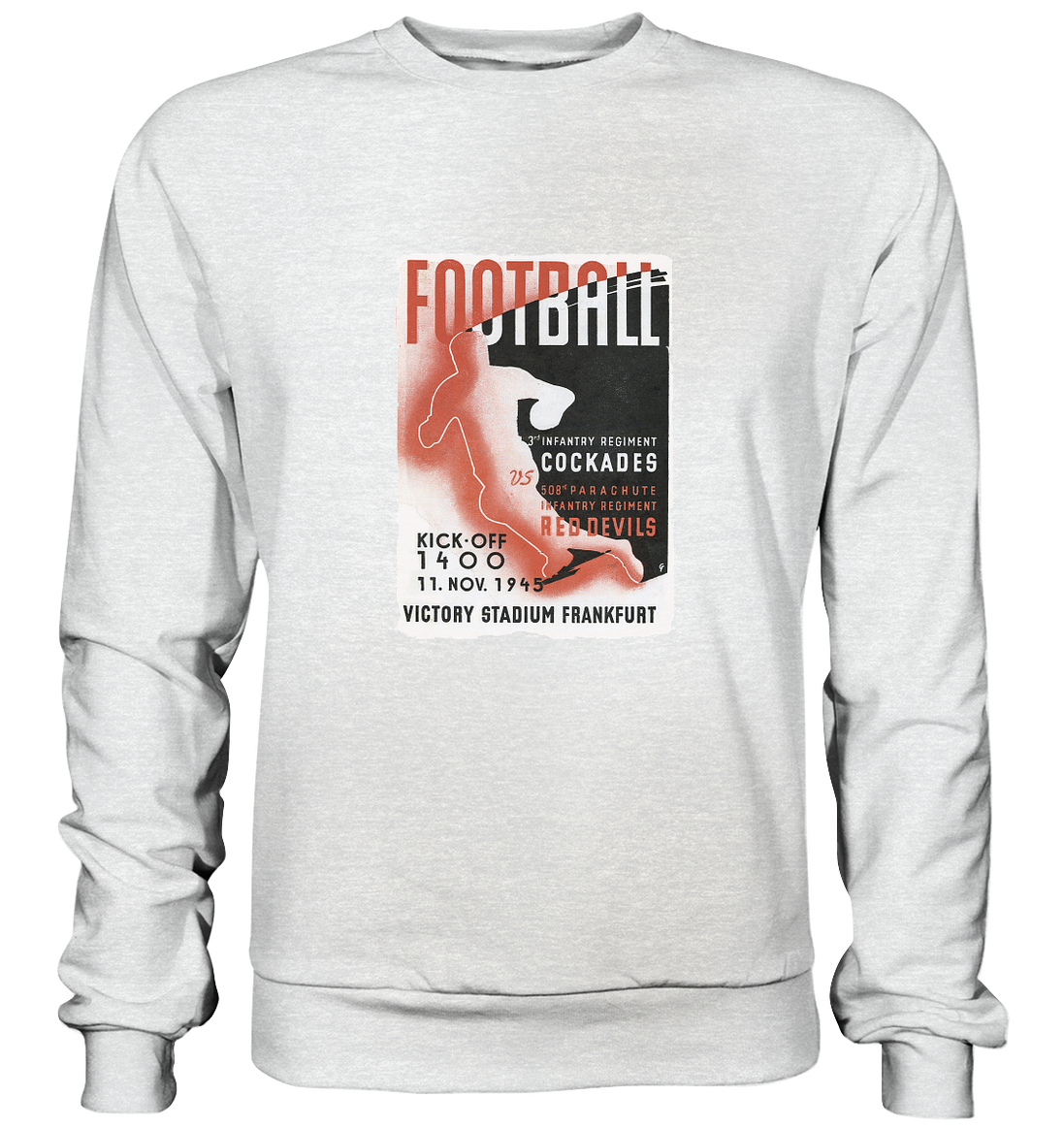 Red Devils Frankfurt 1945 - Premium Sweatshirt