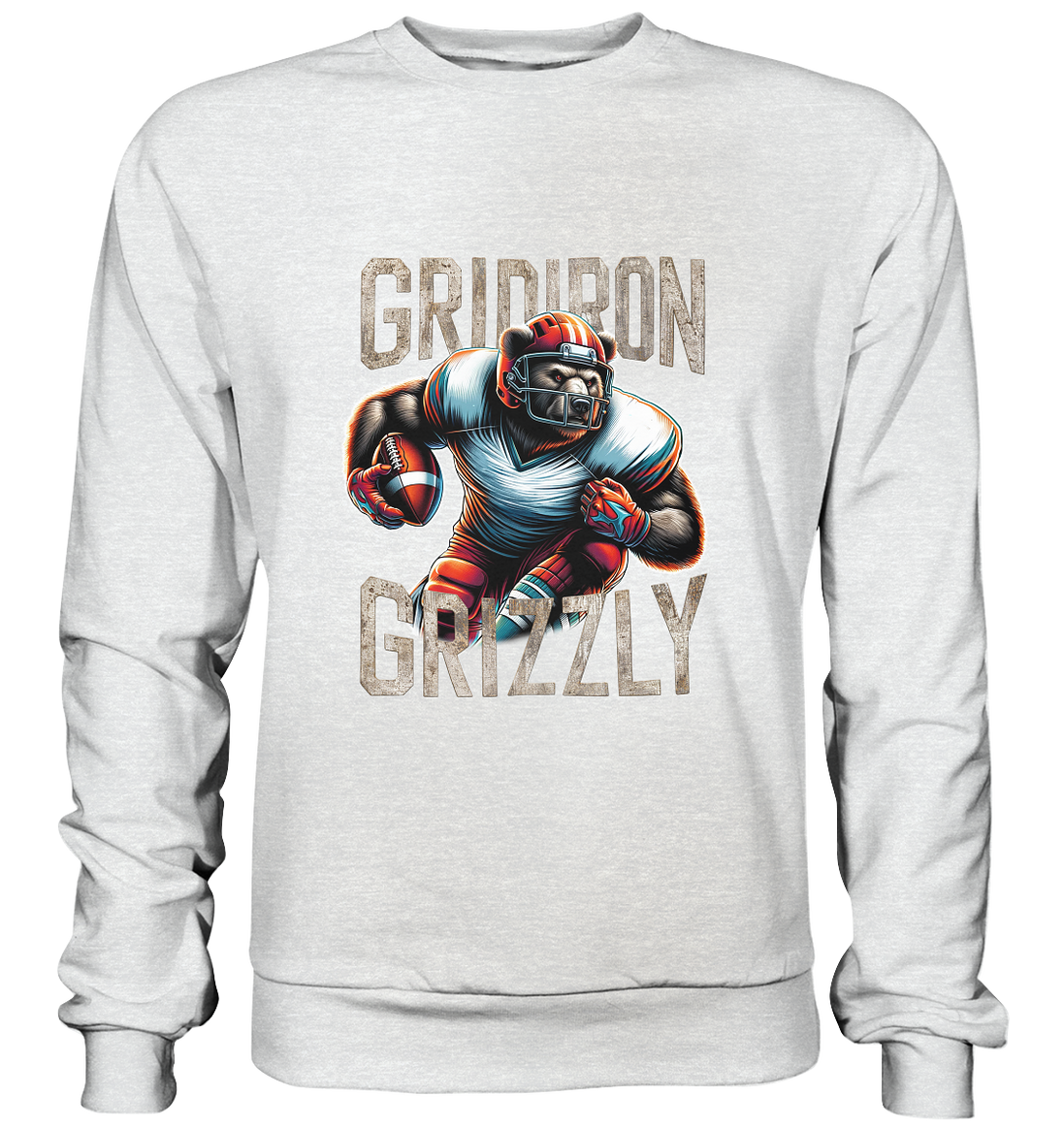Gridiron Grizzly - Premium Sweatshirt