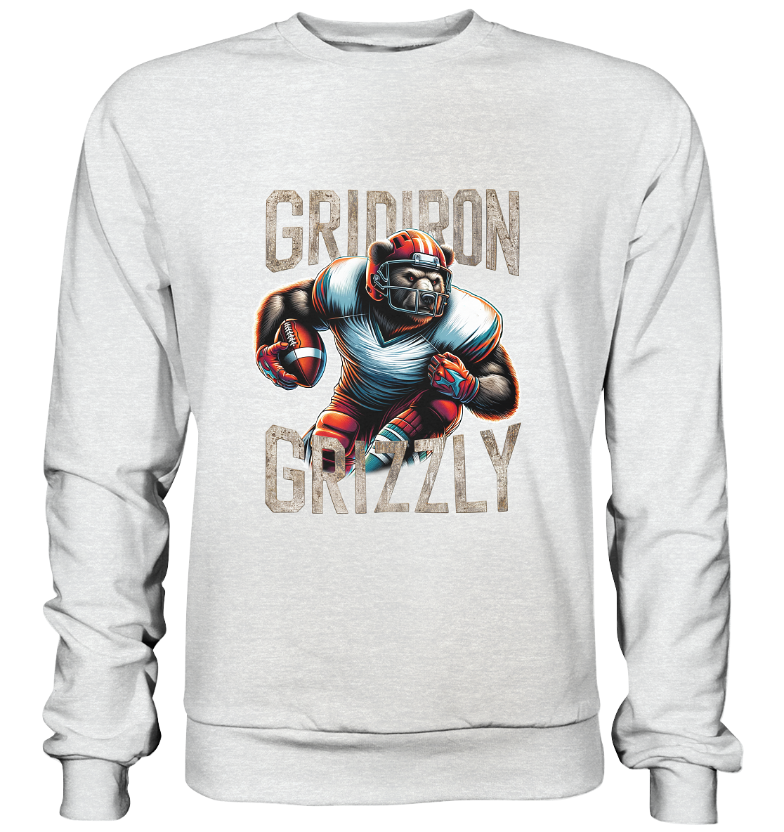 Gridiron Grizzly - Premium Sweatshirt