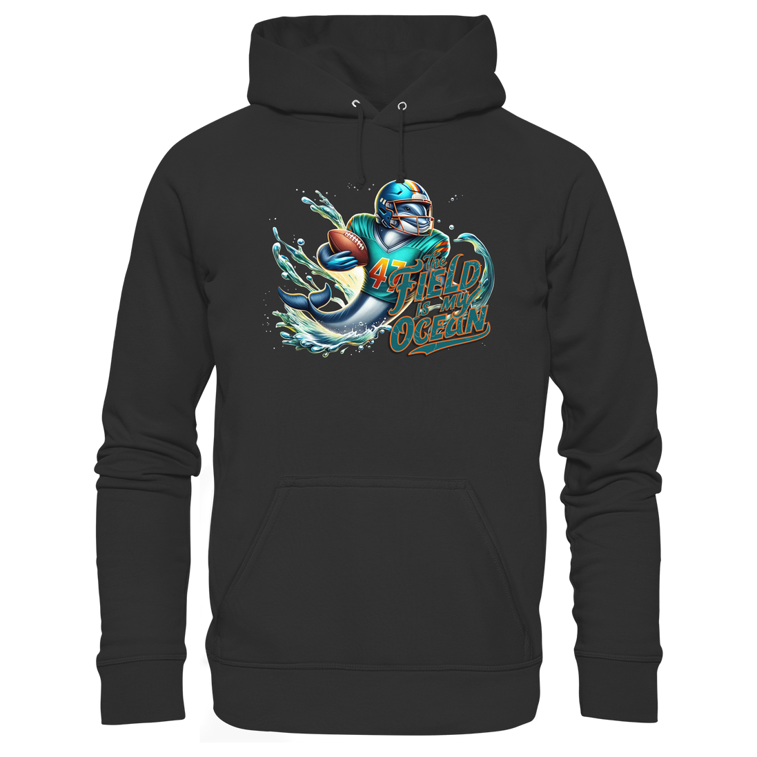 The Field Is My Ocean - Premium Unisex Hoodie