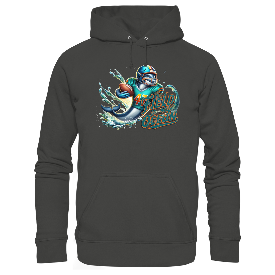 The Field Is My Ocean - Premium Unisex Hoodie