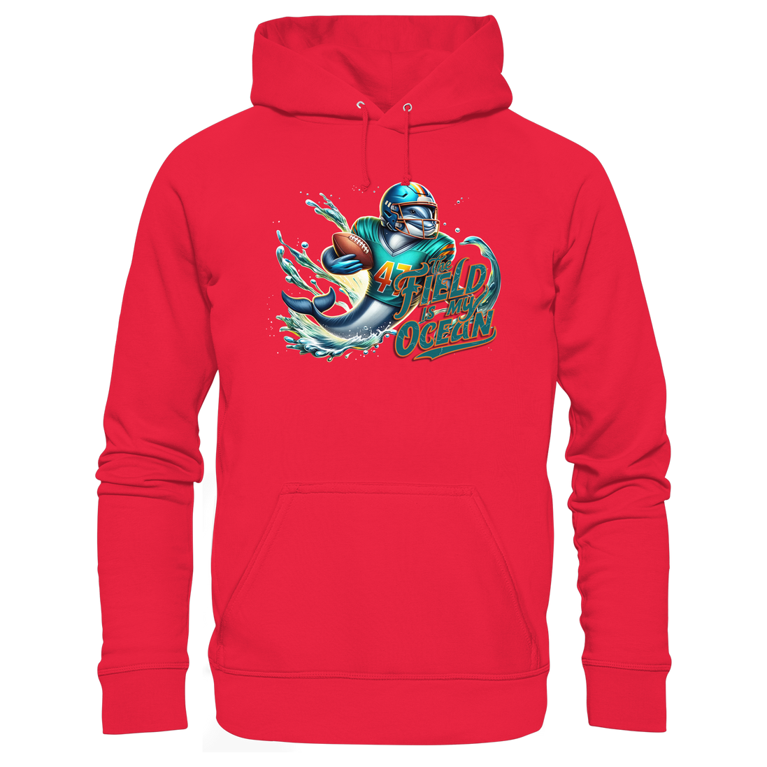 The Field Is My Ocean - Premium Unisex Hoodie