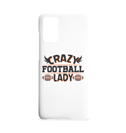 Crazy Football Lady - Samsung Galaxy S20+ Handyhülle