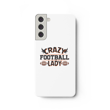 Crazy Football Lady - Samsung Galaxy S22 Plus Handyhülle