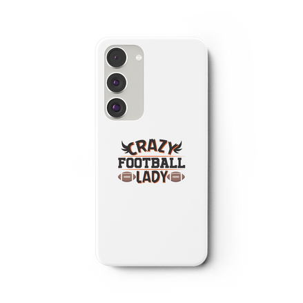 Crazy Football Lady - Samsung Galaxy S23 Plus Handyhülle