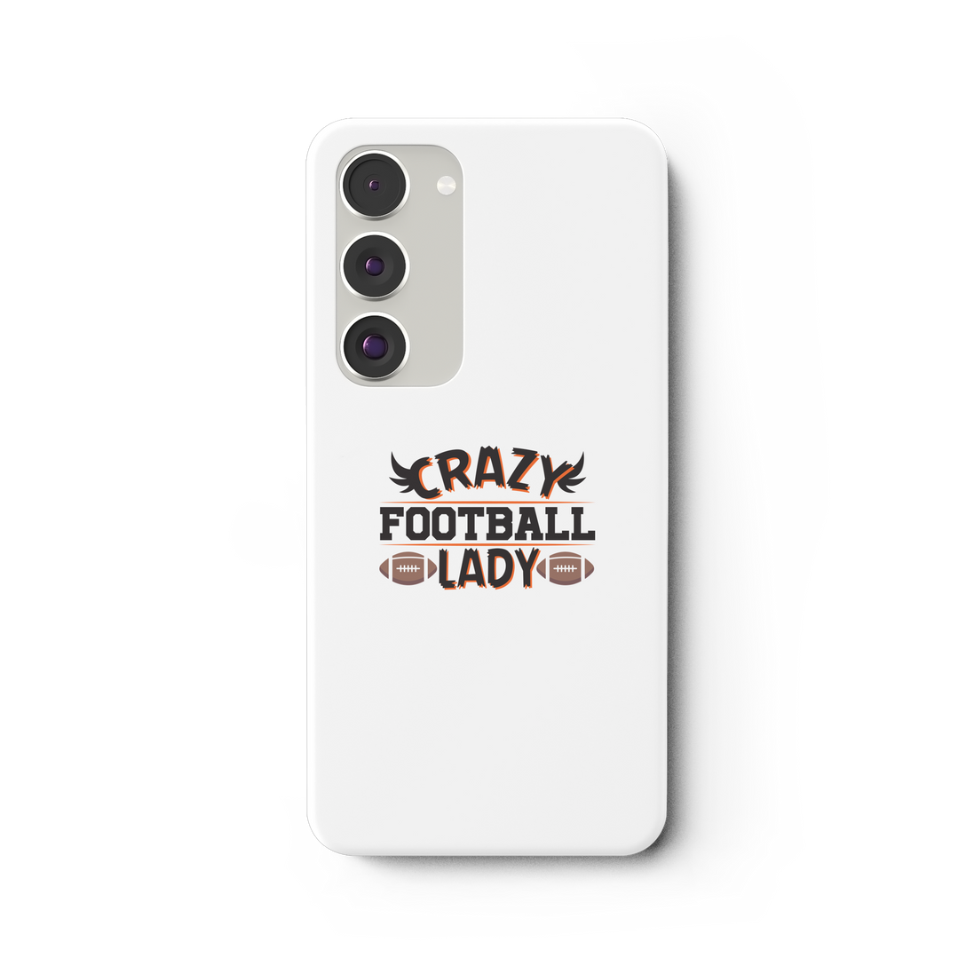 Crazy Football Lady - Samsung Galaxy S23 Plus Handyhülle