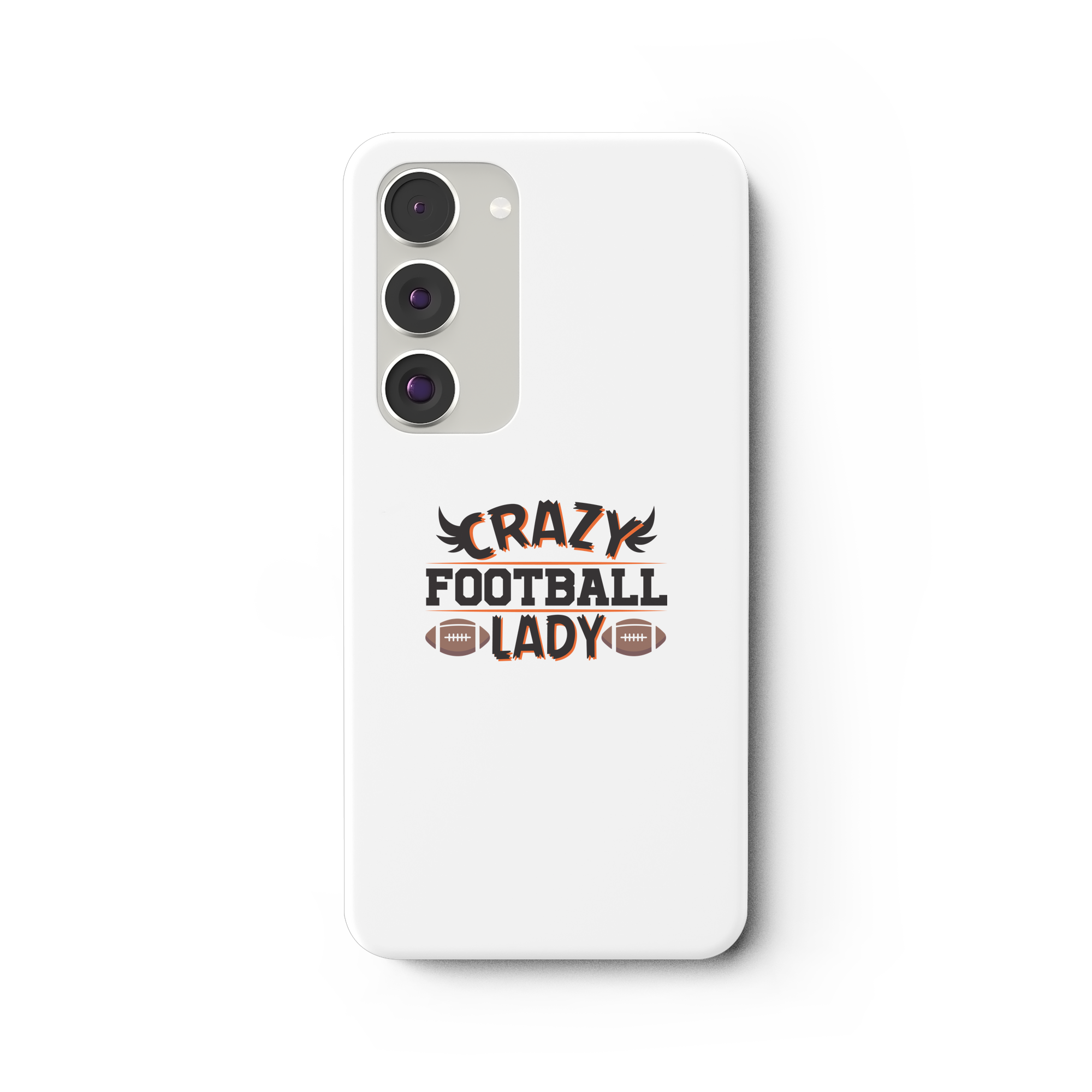 Crazy Football Lady - Samsung Galaxy S23 Plus Handyhülle