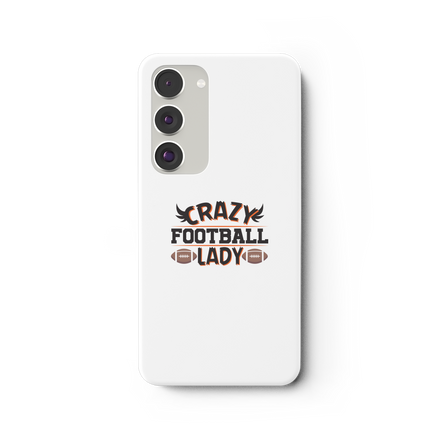 Crazy Football Lady - Samsung Galaxy S23 Plus Handyhülle
