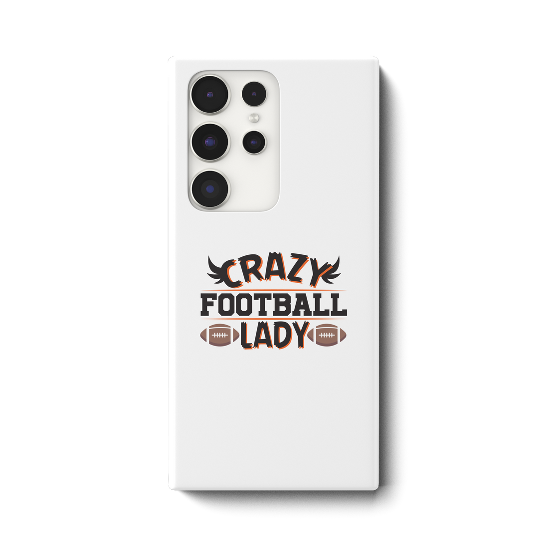 Crazy Football Lady - Samsung Galaxy S23 Ultra Handyhülle