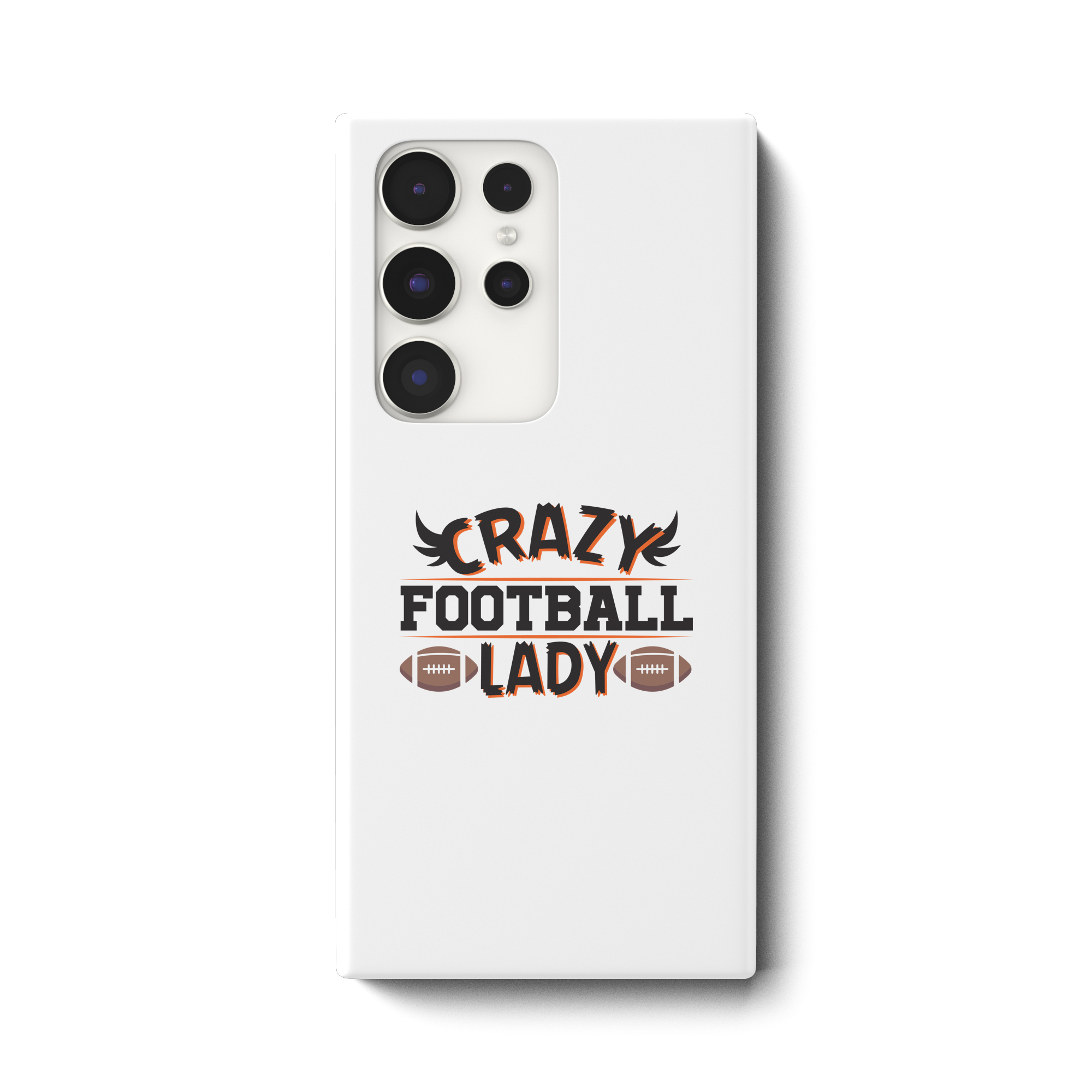 Crazy Football Lady - Samsung Galaxy S23 Ultra Handyhülle