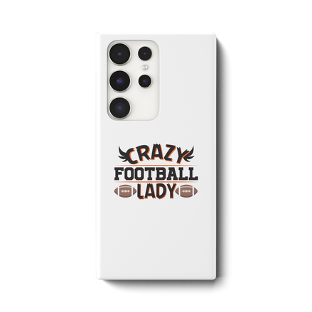 Crazy Football Lady - Samsung Galaxy S23 Ultra Handyhülle