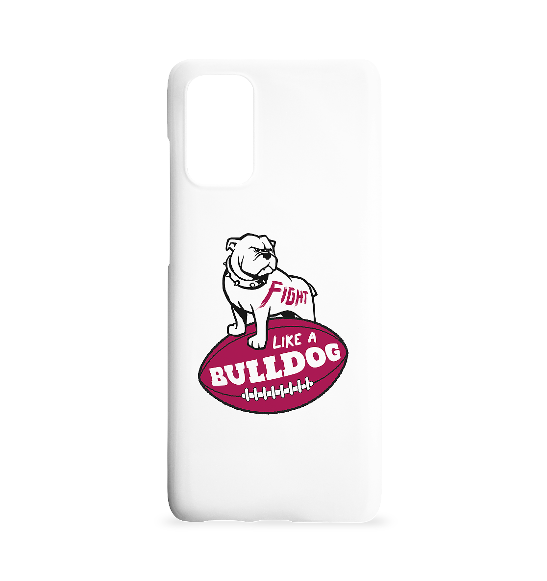 Fight like a Bulldog - Samsung S20+ Handyhülle