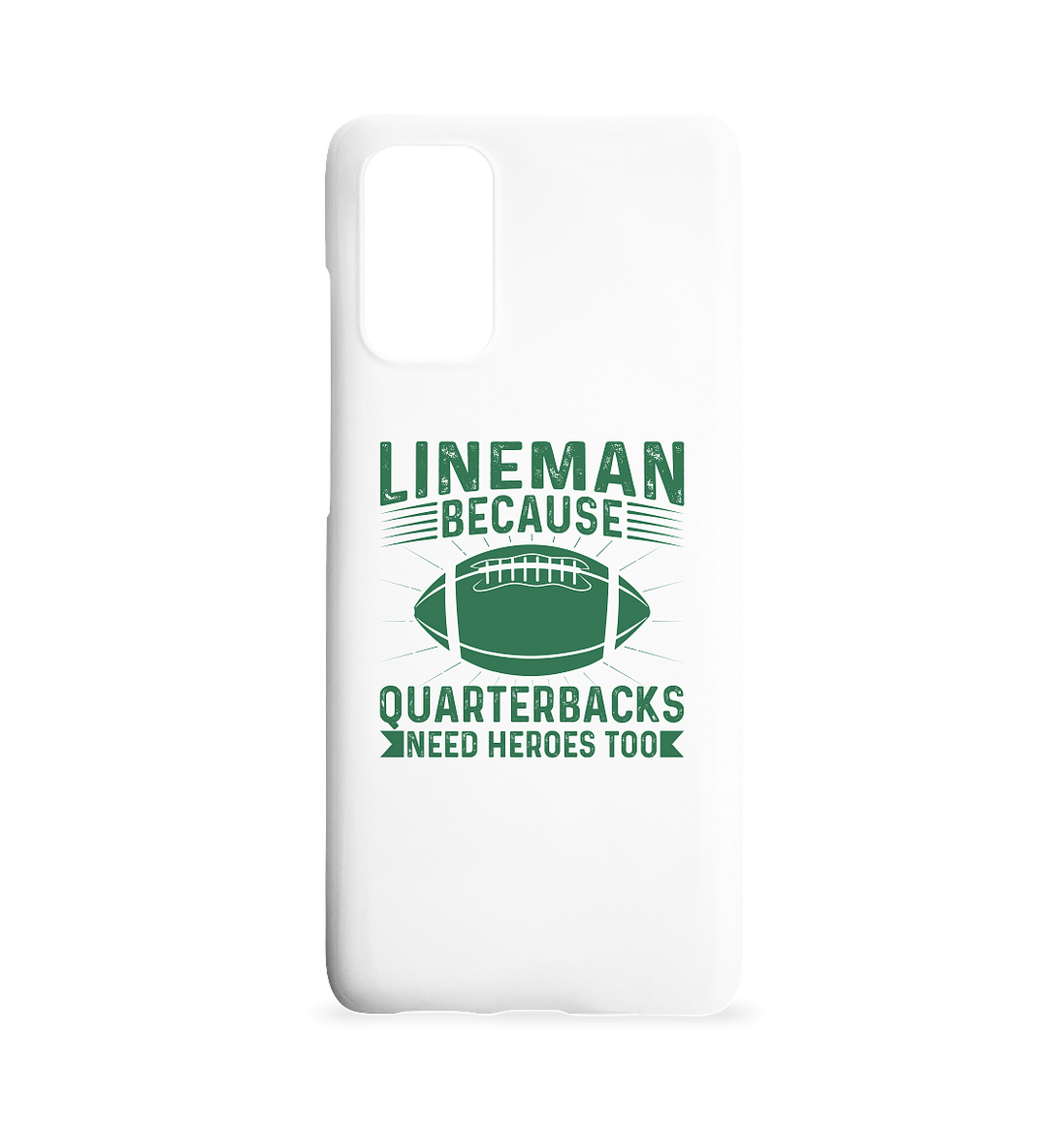 Lineman Heroes Green - Samsung S20+ Phone Case