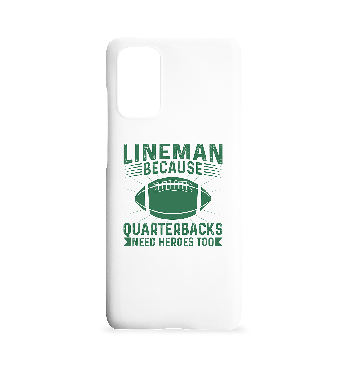 Lineman Heroes Green - Samsung S20+ Phone Case