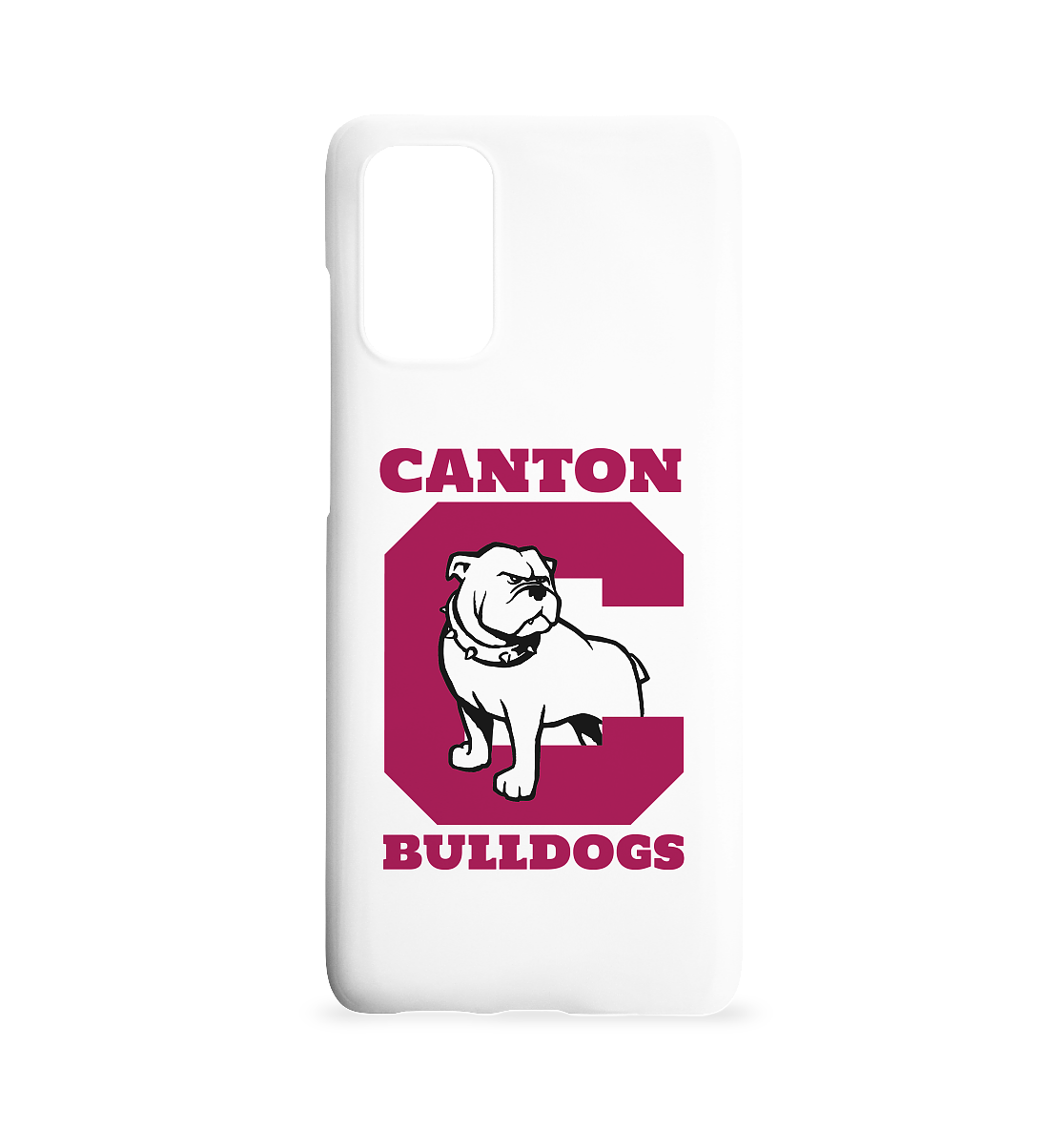 Canton Bulldogs - Samsung S20+ Phone Case